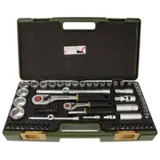Wrench-Set 6-Angles,Socket spanner 1/2,1/4 56Pcs.  Pr23286 23286