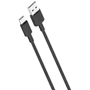 Xo Nb156 datu pārraides un uzlādes vads  Usb-A uz Usb-C 12W 1M melns Nb156Ucbk 6920680871858 85044030