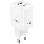 Xo tīkla lādētājs Ce36  45W Pd 1X Usb-C Usb balts 6975837583658 85044030