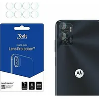 3Mk hibrīda stikls objektīva aizsardzībai Motorola Moto E22 kameras objektīvam Komplekts no 4 599269