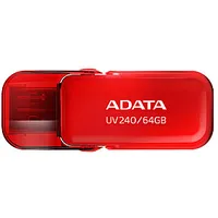 Adata Uv240 64Gb Usb Flash Drive, Red 624816
