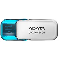 Adata Uv240 64Gb Usb Flash Drive, White 624814