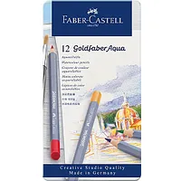 Akvareļu zīmuļi Faber-Castell Goldfaber Aqua Creative Studio, 12 krāsas 641265