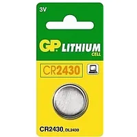 Baterija Lithium, Gp Cr2430-C1, Dl2430, 3V, 1Gab/Iep 547550