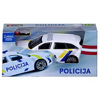 Bburago 143 automodelis Audi A6 Avant Latvijas policija, 18-30415Lv 428780