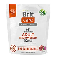 Brit Care Hypoallergenic Adult Medium Breed Lamb - sausā barība suņiem 1 kg 473194