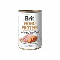 Brit Mono Protein tītara gaļa ar saldajiem kartupeļiem - 400G 365750