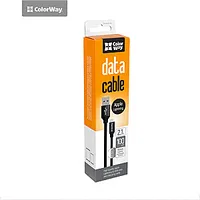 Colorway Data Cable Apple Lightning Charging cable, Fast and safe charging Stable data transmission, Black, 1 m 286469