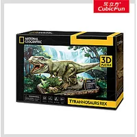 Cubic Fun National Geographic 3D Puzle Tiranozaurs Rekss 476656