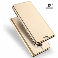 Dux Ducis Premium Magnet Case Grāmatveida Maks Telefonam Apple iPhone X / Xs Zeltains 394949