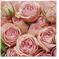 E Salvetes 33X33Cm Lots Of Roses, Paw Decor Collection 504344