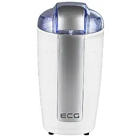 Ecg Ecgkm110 Electric coffee grinder, 200-250W, White/Silver 448191