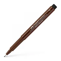 Flomastera tipa pildspalva Faber-Castell Pitt Artist Pen F, 175 tumša sēpija 541365