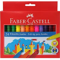 Flomasteri  Faber-Castell Jumbo 24 krāsas 540401