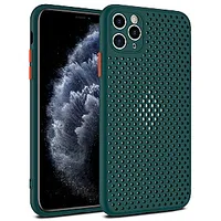 Fusion Breathe Case Silikona Aizsargapvalks Priekš Apple iPhone 7 / 8 Se 2020 Zaļš 142236