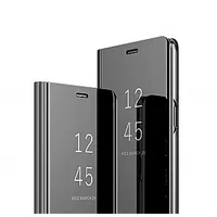 Fusion Clear View case grāmatveida maks Samsung M115 / A115 Galaxy M11 A11 melns 142841