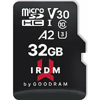 Goodram Irdm M2Aa Microsdhc 32 Gb karte, 10. klase Uhs-I / U3 A2 V30 Ir-M2Aa-0320R12 293594