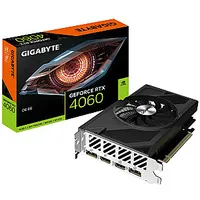 Graphics Card Gigabyte Nvidia Geforce Rtx 4060 8 Gb Gddr6 128 bit Pcie 4.0 16X Dual Slot Fansink 2Xhdmi 2Xdisplayport Gv-N4060D6-8Gd 606275