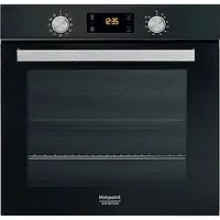 Hotpoint Oven Fa5 841 Jh Bl Ha 71 L, Electric, Hydrolytic, Knobs and electronic, Height 59.5 cm, Width Black 258236