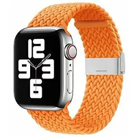 iLike Apple Watch 42/44/45Mm Braided Fabric Strap Orange 697973