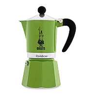 Kafijas automāts Bialetti Rainbow Moka melns, zaļš 570643