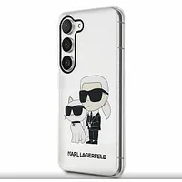 Karl Lagerfeld Samsung Galaxy S23 Iml Glitter and Choupette Nft Case Transparent 713195