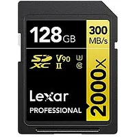 Lexar Sdxc 128Gb Professional 2000X Uhs-Ii U3 260/300Mb/S 559667