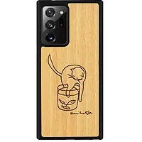 ManWood case for Galaxy Note 20 Ultra cat with fish 563810