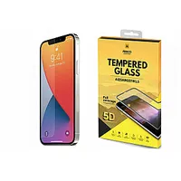 Mocco Full Glue Signature Edition Tempered Glass Aizsargstikls Pilnam Ekrānam Apple iPhone 12 Pro Max Melns 394340