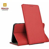 Mocco Smart Magnet Book Case Grāmatveida Maks Telefonam Samsung A805 / A905 Galaxy A80 A90 Sarkans 402427