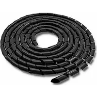 Organizators Qoltec Wire Spiral Black 1 gab 52257 454254
