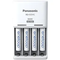 Panasonic Battery Charger Eneloop K-Kj51Mcd04E Aa/Aaa, 10 hours 416948