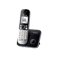 Panasonic Cordless Kx-Tg6811Fxb Black Caller Id Wireless connection Phonebook capacity 120 entries Conference call Built-In display Speakerphone 587206
