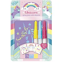 Totum radošais komplekts, krāsošanai Unicorn Spray pens, 071018 426283