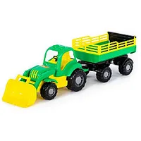Traktors ar piekabi un kausu Silač  660Х170Х185 mm Pl45034 583942