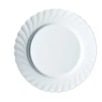 Trianon pusdienu šķīvis balts 24.5 cm, Luminarc 283265