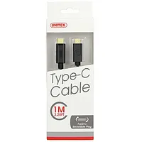 Unitek Usb kabelis C tipa līdz microUSB 1M Ātras uzlādes - Y-C473Bk 30286