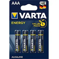 Varta Energy Aaa vienreizējās lietošanas akumulators Sārma 278301