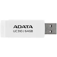Adata Uc310 64Gb Usb Flash Drive, White 624830