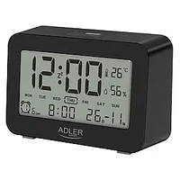 Adler Alarm Clock Ad 1196B Black, function 454215
