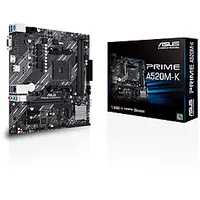 Asus Prime A520M-K Processor family Amd, socket Am4, Ddr4, Memory slots 2, Supported hard disk drive interfaces M.2, Sata, Number of Sata connectors 4, Chipset Amd A, Micro Atx 159950