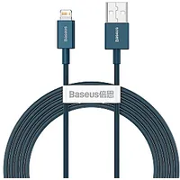 Baseus Superior Series Cable Usb to iP 2.4A 2M Blue 392364