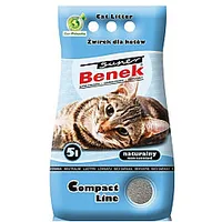 Certech Super Benek Compact Natural - Ērts kaķu pakaiši 5 l 276644