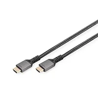 Digitus 8K Premium Hdmi 2.1 Connection Cable Db-330200-010-S Black, to Hdmi, 1 m 416906