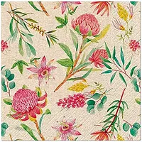E Salvetes 33X33 We Care Passionflower, Paw Decor Collection 637758