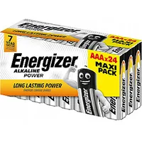 Energizer Alkaline Power Aaa / Lr03 - 24 шт. Коробка Maxi Pack 271398