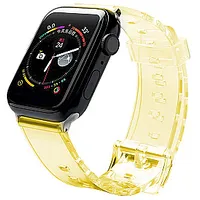 Fusion Light silikona siksniņa Apple Watch 38Mm / 40Mm 41Mm dzeltena 392175