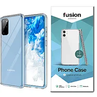 Fusion Ultra Clear Series 2 mm Silikona Aizsargapvalks Samsung G985 / G986 Galaxy S20 5G Caurspīdīgs Eu Blister 142597
