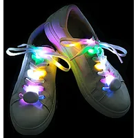 Goodbuy kurpju šņores ar Led gaismu baltā krāsā 437326
