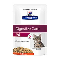 Hill S Prescription Diet Digestive Care i / d Feline ar vistu - mitrā barība kaķiem 85 g 312900